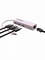 Переходник PALMEXX USB C-type - 3xUSB+Ethernet (Hub)