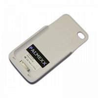 Адаптер  PALMEXX чехол QI для Apple iphone 4 белый