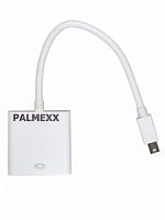 Адаптер PALMEXX ADP013 mDP(m)-DVI(f), 0.15м, белый