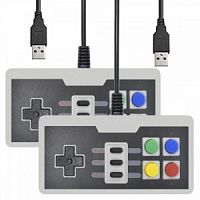 Проводной USB игровой джойстик PALMEXX для NES (Nintendo / Dendy)