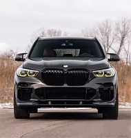 DRL для BMW X5 X6 G05 G06 в стиле CS / желтые