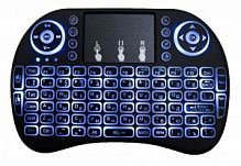 Беспроводная мини-клавиатура PALMEXX с подсветкой /черная
