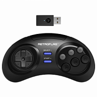 Беспроводной игровой джойстик PALMEXX для SEGA (Mega Drive 2, Mega CD, Saturn), USB, 2.4G