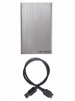 Внешний корпус для жесткого диска PALMEXX PXB-6T 2.5" USB3.0 /серебро/