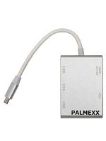 Хаб PALMEXX 5в1 USB-C to HDMI+VGA+3*USB3.0 /HUB-024