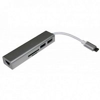 Кабель PALMEXX USBC 2*USB3.1-CR-Ethernet