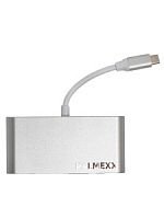 Хаб PALMEXX 4в1 USB-C to HDMI+USB3.0+USBC+LAN /HUB-036