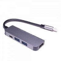 Хаб PALMEXX USB-C to HDMI+2*USB3.0+USBC /HUB-014