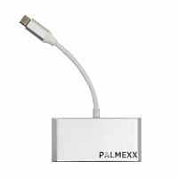Хаб PALMEXX USB-C to 3*USB3.0+USBC /HUB-052