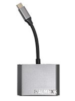 Хаб PALMEXX 4в1 USB-C to HDMI+VGA+USB3.0+USBC /HUB-012