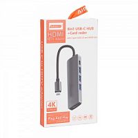 Хаб PALMEXX USB-C to HDMI+3*USB3.0+USBC /HUB-074