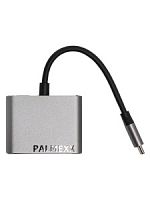 Хаб PALMEXX 4в1 USB-C to 2*HDMI+USB3.0+USBC /HUB-002