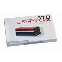 HDD Case 2.5" USB2.0 BET-S254 серебро