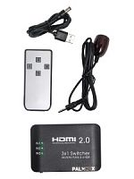 Свитч PALMEXX 3HDMI*1HDMI 4K/60Hz YUV 4:4:HDR (2160P, 3D, HDMI V2.0)