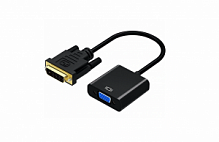 Адаптер PALMEXX ADP005 DVI(m)-VGA(f), 0.15м, чёрный