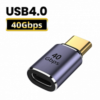 Магнитный адаптер PALMEXX USB-C 4.0, PD100W, 8K@60Hz, 40Gbps, прямой